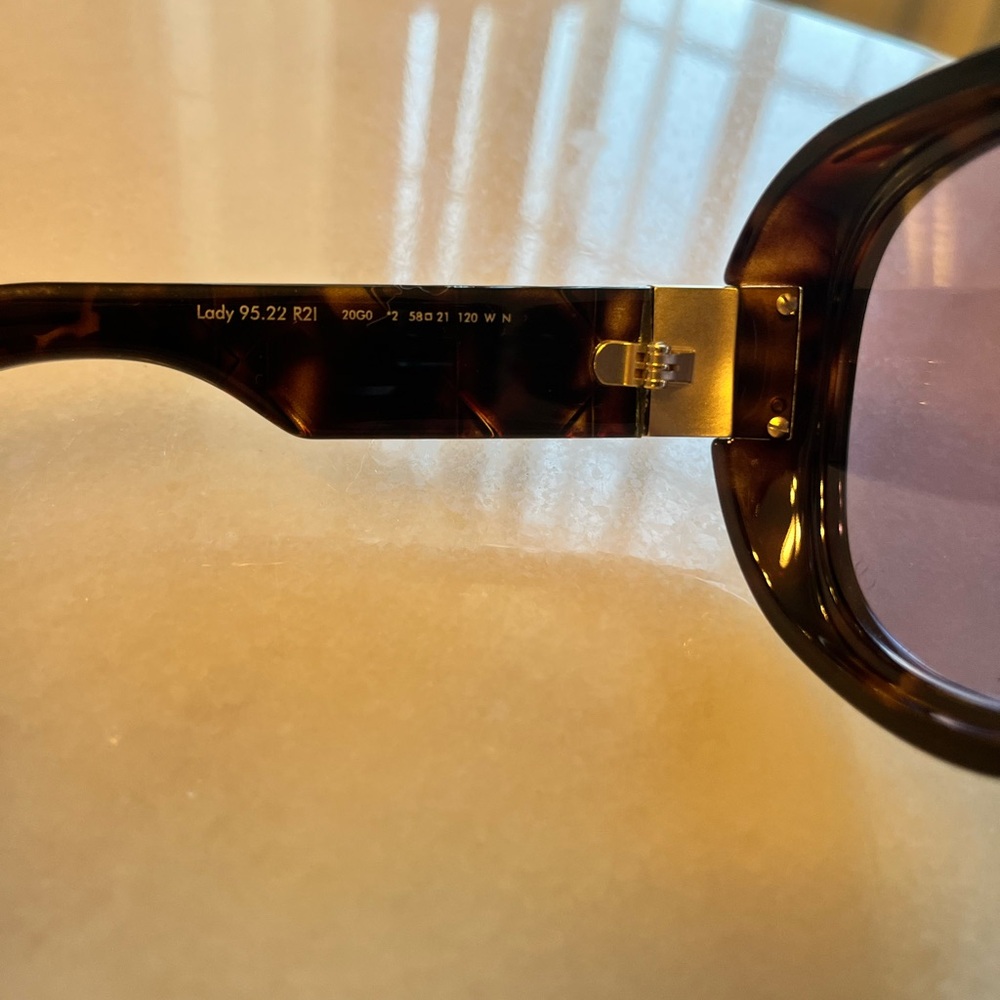 Authentic Dior Tortoise Shell Sunglasses - Picture 5 of 6